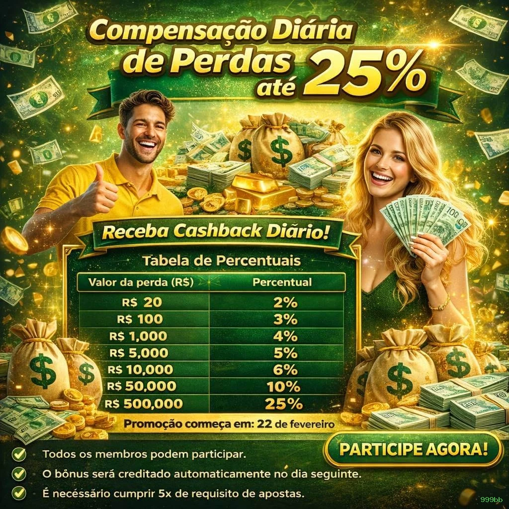 Promoções e bônus exclusivos da 999bb